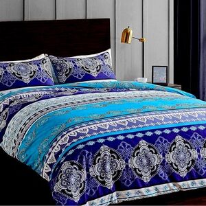 3 Piece Queen/full Duvet Set